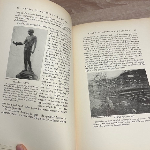 The Romance Of Archaeology 1929 Antique Book - Picture 9 of 16